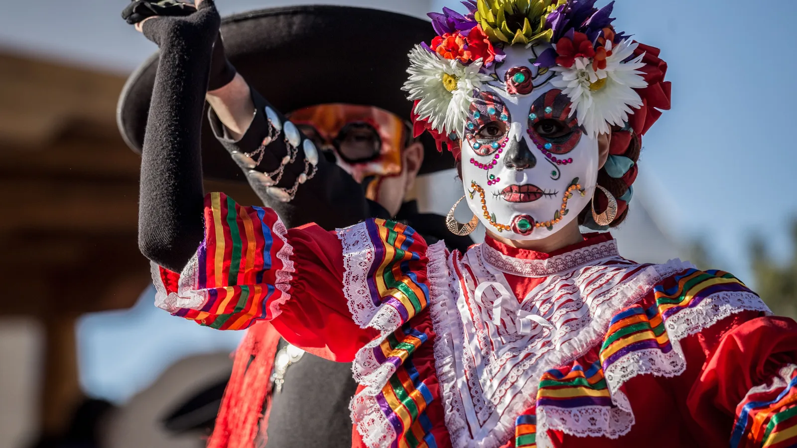 A Free Día de Muertos Day Fills Herbert Von King Park in Bed-Stuy on Saturday