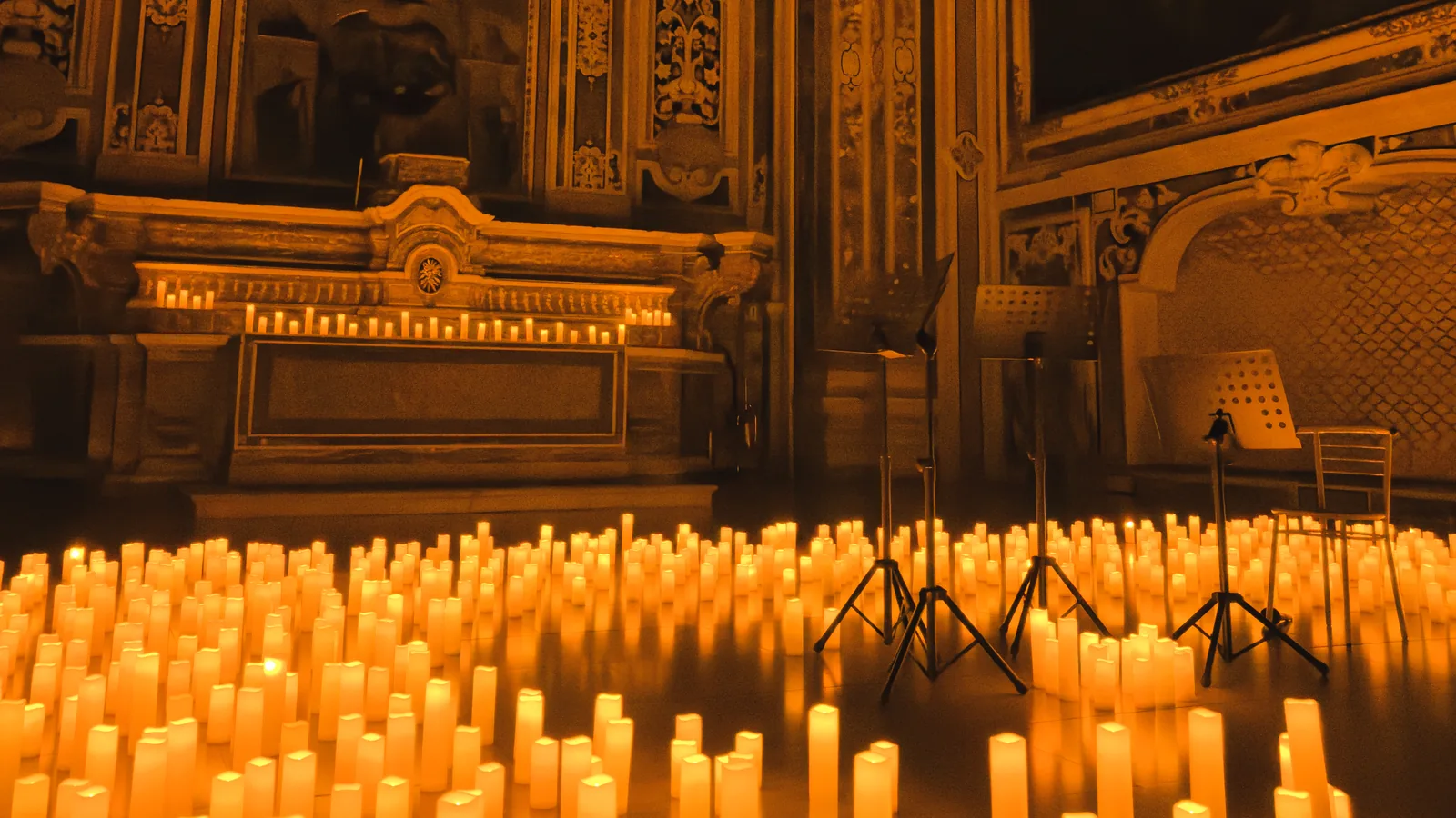A 1605 Requiem by Candlelight, Sung Beneath Sorolla's Murals on Audubon Terrace